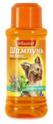 Шампунь для собак Amstrel кондиционирующий с целебными травами