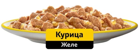 Корм для кошек WHISKAS желе с курицей